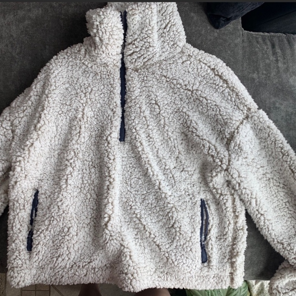 Teddy 3/4 Sherpa type Sweater